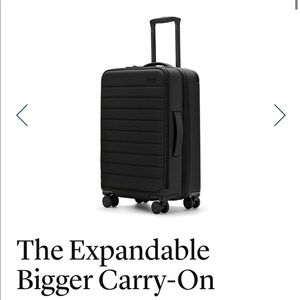 Away luggage- Expandable Bigger Carry-On